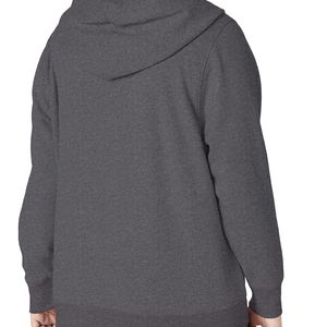 La última Sudadera con capucha corta de algodón para mujer, jersey de manga larga con cremallera y bolsillo, moda elegante, entrega rápida OEM - Product Image 5