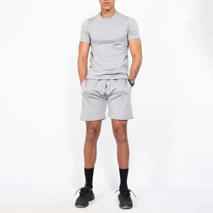 เสื้อยืดถักปักลายดีไซน์ใหม่คุณภาพสูง 100% ผ้าฝ้าย ชุดเซ็ตฤดูร้อน น้ำหนักมาก แห้งเร็ว ชุดสูทผู้ชาย - Product Image 6