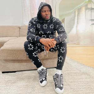 Survêtement d'hiver pour homme en coton 100% respirant avec capuche, doublure en polaire et caractéristiques coupe-vent - Meilleure vente, service OEM - Product Image 2