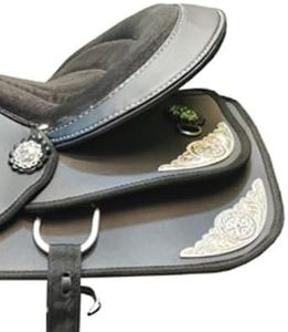 Selle anglaise pour cheval en cuir véritable, arbre en bois, double rabat, couture de très haute qualité, produit équestre pour cavaliers - Product Image 4