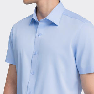 เสื้อเชิ้ตฤดูร้อนผ้าป๊อปลินไม้ไผ่ ระบายอากาศ ป้องกันรอยยับ พิมพ์ลาย ทรงเข้ารูป แขนสั้น สไตล์ลำลอง ไซส์ใหญ่ คุณภาพสูง สำหรับผู้ชาย ยี่ห้อ Aristino - Product Image 5