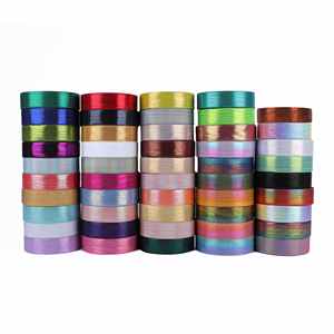 Cinta de Seda HSDRIBBON de 38 mm, Multicolor, 25 Yardas/Rollo - Product Image 5