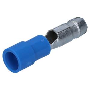 Cembre BF-BM5 round <b>plug</b> <b>pin</b> 5mm blue partially insulated - Product Image 2
