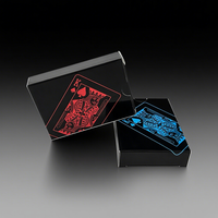 Jeu de cartes à jouer au poker étanche personnalisé de haute qualité avec logo personnalisé