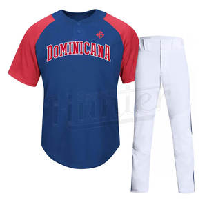 Meilleure qualité uniforme de baseball imprimé de logo personnalisé pour les hommes prix de gros uniforme de baseball disponible en vrac quantité - Product Image 5
