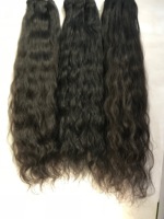 Cheveux vierges naturels indiens Remy à double trame pour machine, cuticules brutes alignées, cheveux de temple, directement d'Inde, meilleure liste de prix