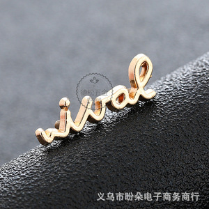Étiquettes métalliques personnalisées pour vêtements - Étiquettes métalliques estampées électro-plaquées pour sacs et vêtements - Product Image 4