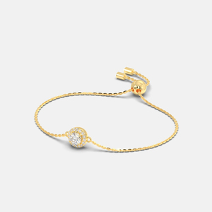 Luxurious Tennis <b>Bracelet</b> with Lab Grown Diamonds in 18K <b>Gold</b> <b>for</b> <b>Women</b> Elegant Jewelry <b>for</b> Daily Use and Special Moments - Product Image 3