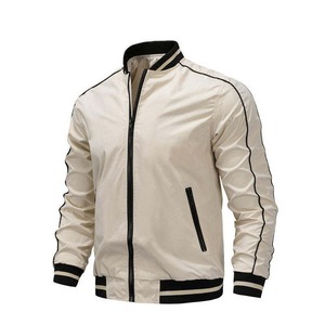 Premium Quality Custom Design Embroidered <b>Baseball</b> <b>Bomber</b> Satin <b>Jacket</b> Wholesale Windproof <b>Jacket</b> for Men - Product Image 2