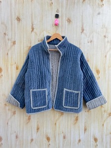 Bohemian Velvet Cotton Quilted <b>Jacket</b> for <b>Women</b> Reversible <b>Short</b> Party Coat Quilted Coat Bridesmaid Gifts Winter <b>Women</b> Outerwear - Product Image 6