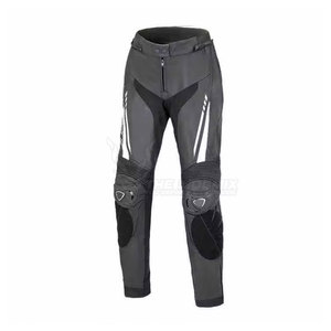 Combinaison de course moto en textile léger avec revêtement imperméable et bandes réfléchissantes pour la conduite nocturne - Product Image 3
