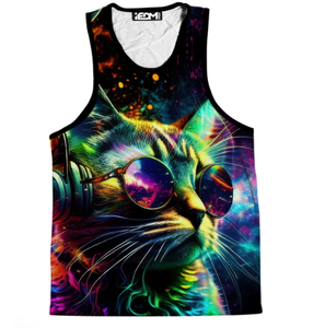 Camiseta sin mangas para hombre transpirable de talla grande personalizada con impresión por sublimación digital - Product Image 5