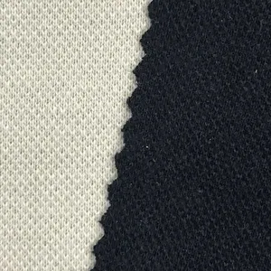 Tissu de piqué de poids moyen de polyester de 65% coton 35% durable élégant mèche tricotée pour des vêtements - Product Image 5