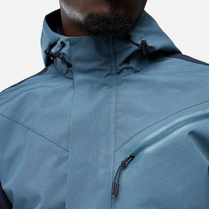 Nuevas ofertas, cortavientos informal de invierno, conjunto de dos piezas, chaquetas con cremallera, Color de contraste, impermeable, transpirable para hombres - Product Image 6