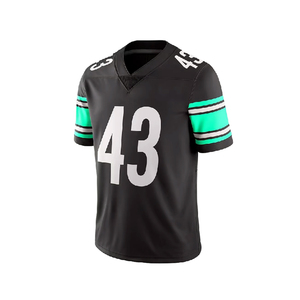 Pakistan Supplier Original Design Training Style American Football Jerseys Cheap Price Durable Adult Polyester Rugby T-shirts - Product Image 3