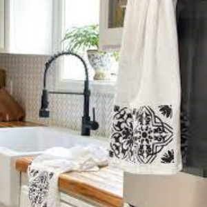 Nuevo modelo ecológico personalizado impreso algodón tejido microfibra cocina paño de limpieza reutilizable plato toalla características de secado rápido - Product Image 3