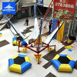 4 in 1 mobile Bungee-Trampoline im Freien Verkauf für Kinder