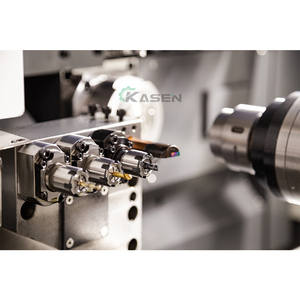 Trục chính kép Độ chính xác cao Máy tiện CNC máy tiện kim loại CNC để chế biến sản phẩm - Product Image 5