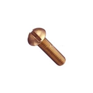 Golden Round Head <b>Bolts</b>-Grade 5 Plain & Zinc Plated M3 <b>M4</b> Threads Hex & Flat Head Options - Product Image 1