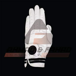 Gants de golf en gros Fabricant de gants de golf avec logo personnalisé Gants de golf en cuir Cabretta pour hommes - Product Image 6