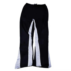 High Quality OEM Custom Logo Flare Pant <b>Elastic</b> <b>Waist</b> Streetwear Jogger Men's Flared Sweatpants Khaki Blank Supply Man <b>Trousers</b> - Product Image 2