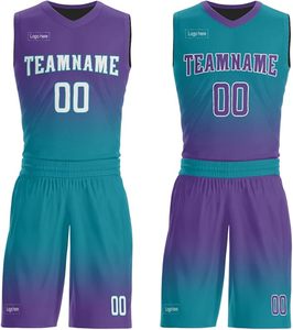 Tenues de basket-ball légères et respirantes, taille plus, couleur personnalisée, vêtements de sport de haute qualité pour hommes adultes - Product Image 1