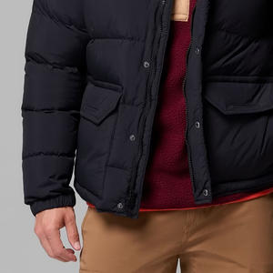 Chaqueta Acolchada de Alta Calidad, Color Sólido, Ecológica, Resistente al Viento, Transpirable, de Talla Grande para Hombre, Ropa Casual de Invierno, Estilo Moderno - Product Image 4