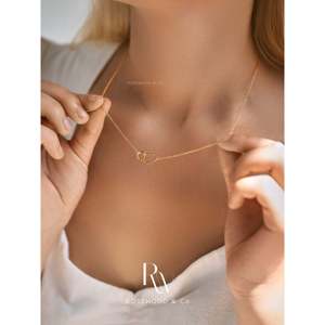 Bracciale dell'Amicizia con Ciondolo Intrecciato Placcato Oro 18K e Collana Impermeabile, Gioielli alla Moda che non si Ossida - Product Image 3