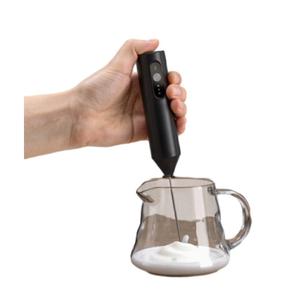 Mousseur à lait électrique en acier inoxydable rechargeable par USB, agitateur à <span class=keywords><strong>café</strong></span>, batteur à œufs, fouet portatif, mousseur à lait - Product Image 2