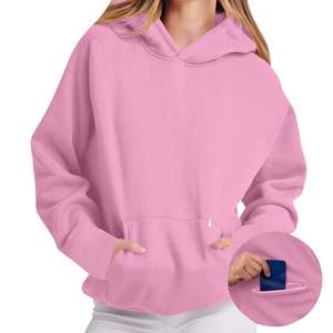 Sudaderas con Capucha Extra Grandes para Mujer, Lisas, Personalizadas, de Alta Calidad, Hombros Caídos, Ajuste Holgado, Cómodas, 480 GSM - Product Image 6