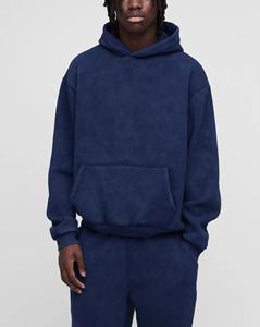 Conjunto Deportivo de Fabricante, Pantalones Deportivos, Sudadera con Lavado Ácido, Cremallera, Impresión DTG, Personalizado con Pedrería, Lavado Vintage, Unisex, Sudadera con Capucha para Invierno - Product Image 4