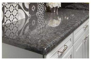 Tuiles et dalles polies en granit gris acier haut de gamme pour intérieurs résidentiels, cuisine, salle de bain et murs décoratifs - Product Image 4