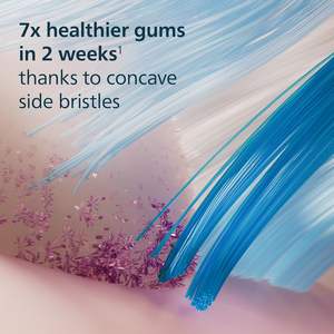 Têtes de brosse à dents électriques de rechange authentiques Philips Sonicare G3 Two-in-One, noires, lot de 4, pour une utilisation d'un an, HX9054/95 - Product Image 3