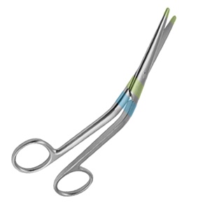 Ciseaux médicaux Cottle pour traumatismes, ciseaux à bandages, ciseaux à boucles avec mousqueton, manuels, 160 mm, certifiés CE pour usage clinique et hospitalier - Product Image 1