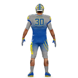 Uniforme de football américain anti-odeur pour le jour de l'entraînement et du match avec coutures robustes et protection UV pour les sessions en plein air - Product Image 3