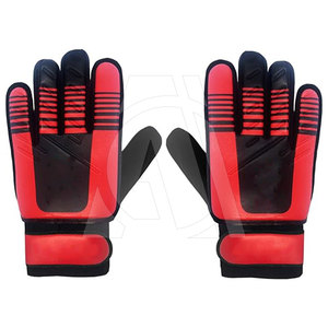 Guantes de portero de cuero cómodos personalizados para adultos y jóvenes Protección de manos transpirable para deportes Fútbol - Product Image 3