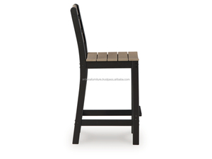 Juego de Mesa de Comedor de Madera Resistente de Estilo Rústico Minimalista, Sillas de Jardín Cómodas, para Patio, Sala de Estar, Hotel, Parque, Villa - Product Image 5