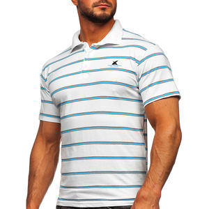 เสื้อโปโลกอล์ฟผู้ชายคุณภาพสูงผ้าถักแบบสมาร์ทปักลายดีไซน์ตามสั่งสำหรับเล่นกีฬา - Product Image 3