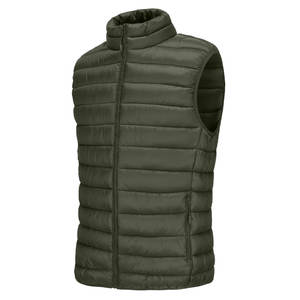 Chaleco Ligero para Hombre, Informal, de Alta Calidad, Poliéster/Nailon Transpirable, con Logotipo Personalizado, Ropa de Abrigo de Otoño, Gran Venta, Tendencia - Product Image 1