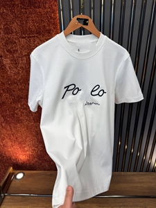 T-shirt décontracté respirant à manches courtes et col rond pour homme, grande taille, en coton uni 300 grammes, anti-boulochage, satiné, anti-plis - Product Image 3