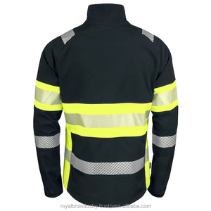 Ropa DE TRABAJO OEM, chaqueta de seguridad de trabajo personalizada para trabajadores, diseño superior con chaqueta con cremallera de alta calidad, bolsillos para herramientas de seguridad - Product Image 5