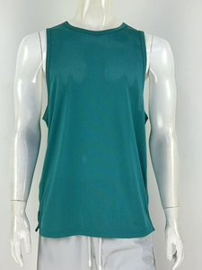 Camiseta sin mangas de verano personalizada con estampado de musculatura informal a granel de talla grande para hombres y mujeres - Product Image 5