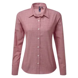 Camiseta Polo de Algodón Chambray para Merchandising Corporativo y Fines Promocionales - Product Image 3