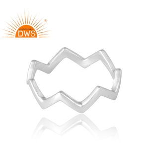 New Pattern Design 925 Sterling <b>Silver</b> Band <b>Ring</b> Custom Design Jewelry For Women Gift For Her - Product Image 4
