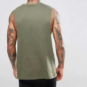 Wholesale Sportswear Custom Gym <b>Singlet</b> OEM Service tank Top 2022 Made in Pakistan Fabric Cotton - Product Image 5