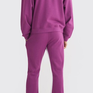 High Quality <b>Purple</b> <b>Men's</b> Flare Sweatsuit with Custom Logo Print OEM Service Best Price From a Winter Season Latest Design 2026 - Product Image 2