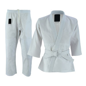 Ensembles d'uniformes BJJ unisexes LUMINA LOOM fabriqués au Pakistan, 100% coton, 340g, vêtements de combat légers, combinaisons d'arts martiaux, couleur unie - Product Image 1