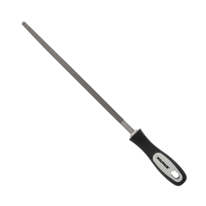 Lima rotonda media fine da 10 pollici con manico - Product Image 1