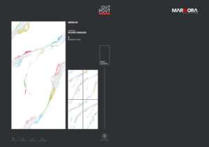 Carreaux de sol et de mur en porcelaine rectifiés 600x1200, aspect marbre sans joint, pour les espaces intérieurs modernes - Product Image 4