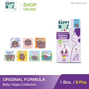 Parches Nasales y Corporales Happy Noz Fórmula Original Colección Baby Hippo - Product Image 1
